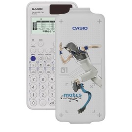 Casio FX-991SP CW Illustrated Scientific Calculator with Runner Recommended for Spanish and Portuguese CV 5 Languages Over 560 Functions Solar White