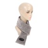 Electric Heated Neck Scarf Vibration Massage Double Sided Velvet Thick