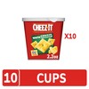 Cheez-It Baked Snack Cheese Crackers in a Cup, White Cheddar,