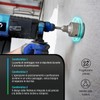 BINOTA 4PCS Concrete Hole Saw Kit, Rotary Hammer Core Bit