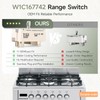WPW10167742 W10167742 Infinite Switch, AP6016110 PS11749394 Replacement Surface Element Control