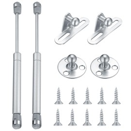 2 Pcs Gas Springs,100N/22.5LB Gas Struts Lift Supports,Gas Shocks, Soft Close Hinges,Furniture Cabinet Door Lid Stay,Hydraulic Gas Lift Spring Stay for Cabinet,Storage Box Spring Struts-10.43"