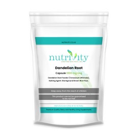 Dandelion Root 1000mg Veg Capsules Power Minerals, Vitamin Rich by Nutrivity (30)
