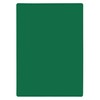 CleverDelights Green Plastic Cards - 5" x 7" - 100