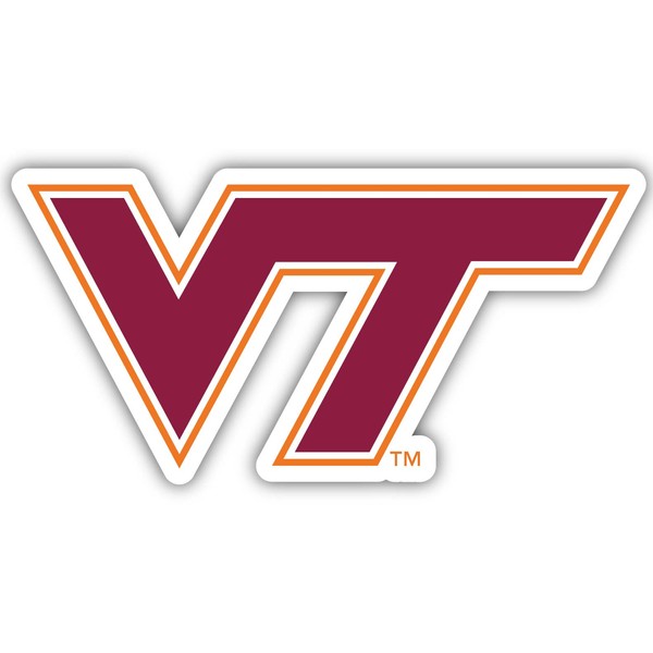 R and R Imports Virginia Polytechnic Institute VT Hokies 12 Inch Vinyl Decal Sticker