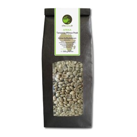 Rohkaffee - Grüner Hochland Kaffee Tanzania Mbeya Peak (grüne Kaffeebohnen 500g) - GMP zertifiziert