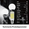 CNSGO CNSGO E14 LED Lampe Kaltwei? 6000K 530 Lumen, 6er-Pack.
