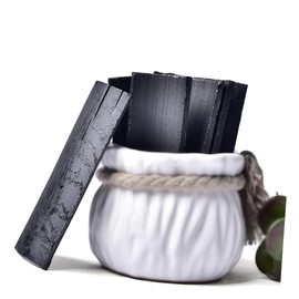FUNOMOCYA Bamboo Charcoal Water Tablets Moisture Absorber Charcoal Odor Absorber 1 Bag of Bamboo Slices