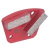3Pcs Diamond Grinding Shoes 30 Grits Trapezoid Concrete Floor Cutting