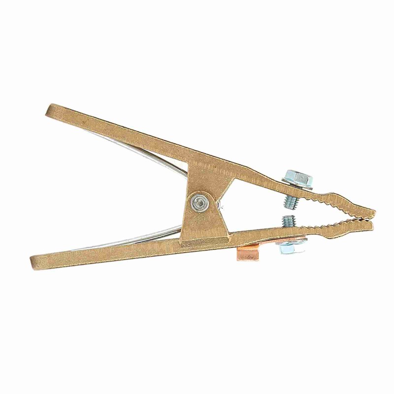 260/300/500A Brass Material A Shape Ground Welding Earth Clamp for