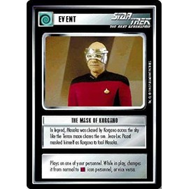 Decipher Star Trek CCG 1E AU Alternate Universe The MASK of KORGANO 48C