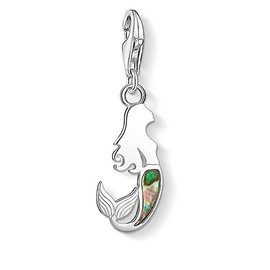 Thomas Sabo Collection Sea Charm Pendants, Silver, Mother of Pearl