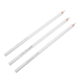 Hohopeti 3pcs Professional White Charcoal Pencils for Sketching Artwork and Drawing