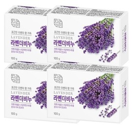 4 100g lavender soap / 라벤더 비누 100g 4개