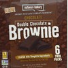 Nature's Bakery Double Chocolate Brownie Twin Packs - 6 CT
