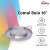CHAMPS Stainless Steel Convex Comal Bola - Mexican Comal Frying
