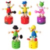 PROLOSO Push Puppet Finger Puppets Thumb Press Base Joker Puppet