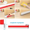 Guardapolvo para Puerta 2pzs,Cubre Polvo para Puerta de 3 Capas