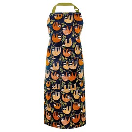 Ulster Weavers Hanging Around Cotton Apron - With Cute Rainforest Sloth Design - For Kitchen and Barbecue - Cooking Gifts for Bakers & Chefs - Homeware & Kitchenware Range