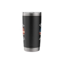 American Kestrel Historical Flag Heritage Stainless Steel Insulated Tumbler