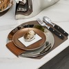 Bon Henley 16-Piece Stainless Steel Cutlery Set - Black