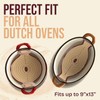 Pro Silicone Bread Sling 2 Pcs - 9in Round &
