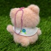 Takeoff Bear Drop Plush Keychain Retro Pastel Bear Cute Embroidered
