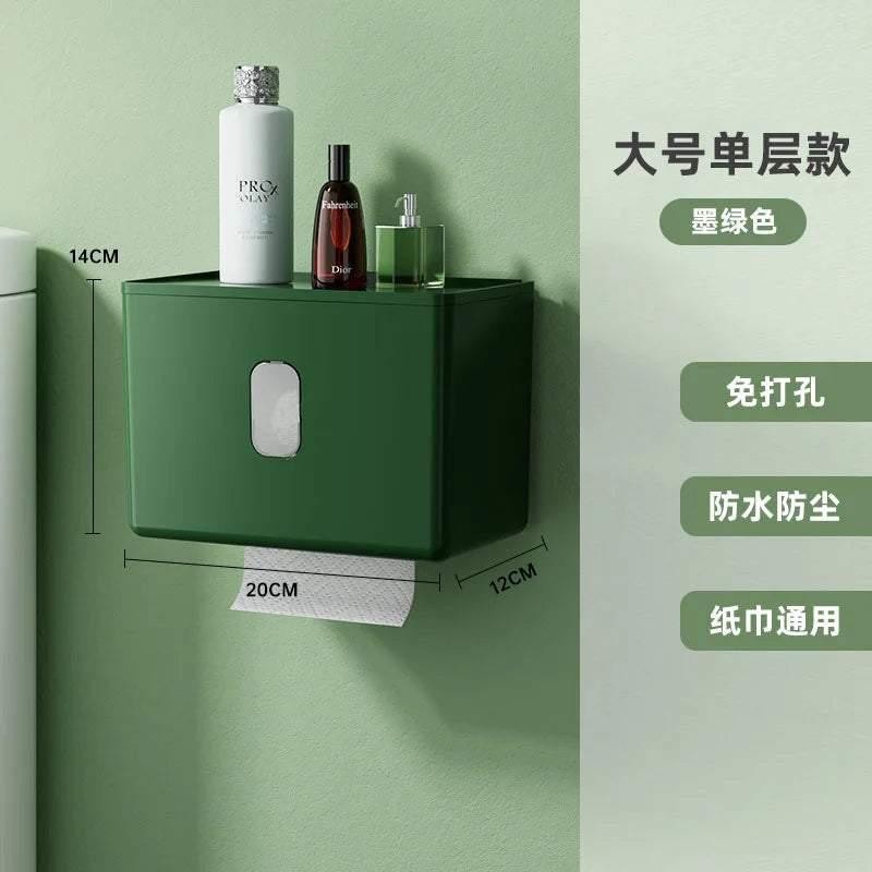 Simple Toilet Paper Holder - Color: Simple Orange