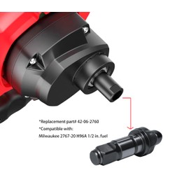 GRWZMGD Square Anvil Assembly 1/2'' 42-06-0047,42-06-2760, compatible with Milwauk M18 2763-059 2767-20 2655B-20,Fuel Impact wrench