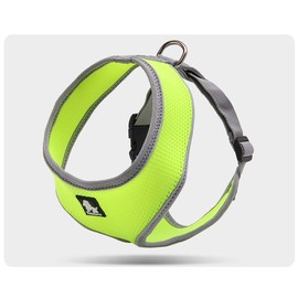 WINHYEPET True Love Dog Harness Breathable Comfortable Sandwich Mesh Fabric Safe Pet Vest for Small and Medium Large Dogs Suitable for Use Outdoors 8 Colors are Available TLH1911(Neon Yellow,XS)