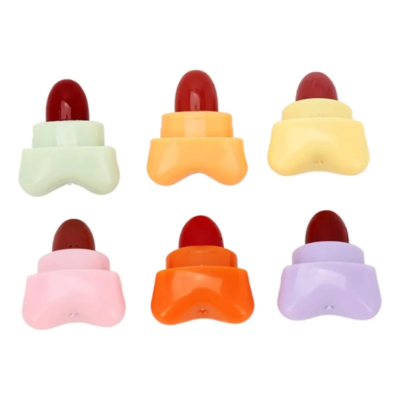 Juego De Mini Pintalabios, Brillo De Labios En Forma