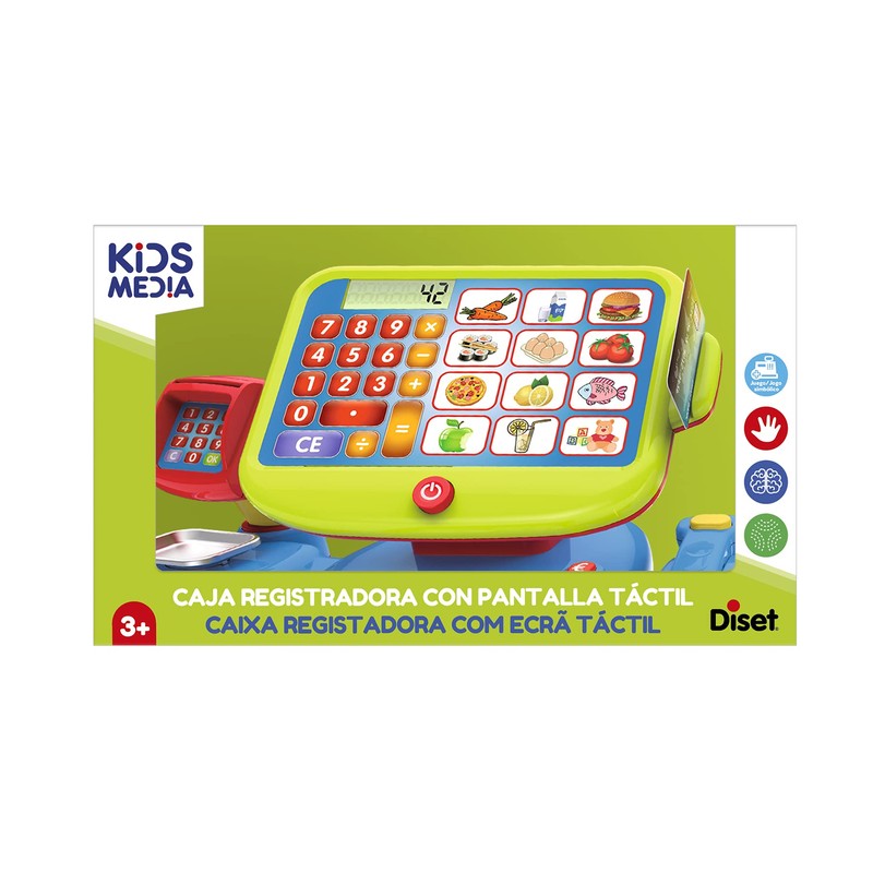 Diset 43021 Cash Register Multi-Coloured