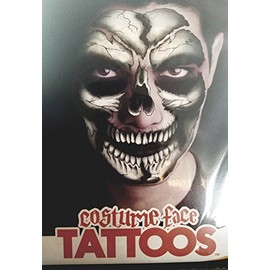 Skull - Costume Face Tattoo