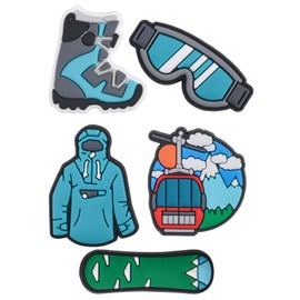 Women Men Sports Shoe Charms Kids Boys Girls Skiing Shoes Decorations Winter Snowing Shoes Accessories