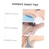 Healeved 2sets Sweat Patch Reusable Armpit Blocker Dress Shield Pads