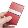 FACATH Business Card Holder, Cxpsk-Red, Elegant