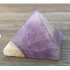 NATURAL AMETHYST SMALL GEMSTONE PYRAMID 20-22mm