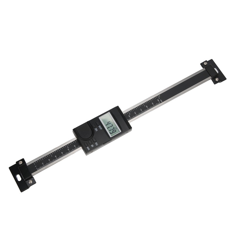 LCD Digital Display Ruler Aluminum Alloy Vertical Machine Displacement Caliper