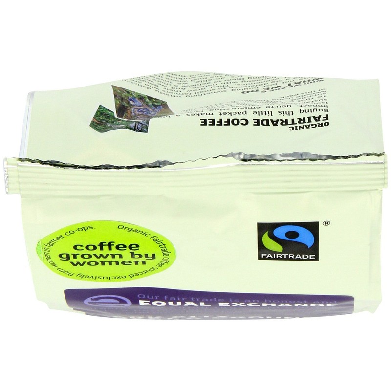 Organic & Fairtrade Dark City Roast And Ground Coffee- 227g