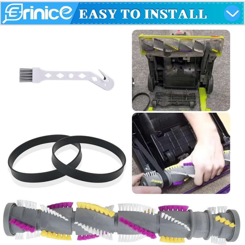 Erinice Replacement Brush Roller for Bissell Cleanview Swivel Pet crosswave