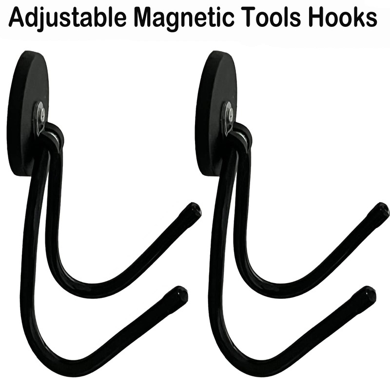 Pmsanzay 2 Pack Power Drill Tool Organizer Holder,Magnetic Tool Holders,Garage