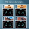 Cuifati Car HUD Head Up Display, Multifuction OBD2 Smart Meter,