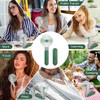 Nezylaf Handheld Mini Fan, 2 Speeds Rechargeable Travel Fan[9-15 Working
