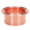 DERNORD Red Copper Weld Clamp Ferrule Fits Tri Clamp 2"