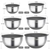 Wildone Mixing Bowls with Airtight Lids, 22 PCS Stainless Steel