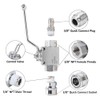 4500PSI Ball Valve Kit Switch with 3/8Inch Quick Plug Connector