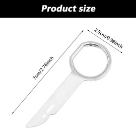 4 Pcs Car Radio Removal Tool,Radio Removal Tool Key,Car Radio Release Keys DIN Release Keys Set. ﻿