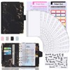 Budget Binder with Cash Envelopes A6 PU Leather Money Saving