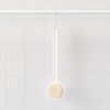 MUJI OEA29A3S Polypropylene Shower Brush, White, Total Length: Approx. 14.6