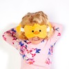 Relaxeazzz Neck Pillow with Eye Mask, Duck, Cute, Plush, One-Piece,